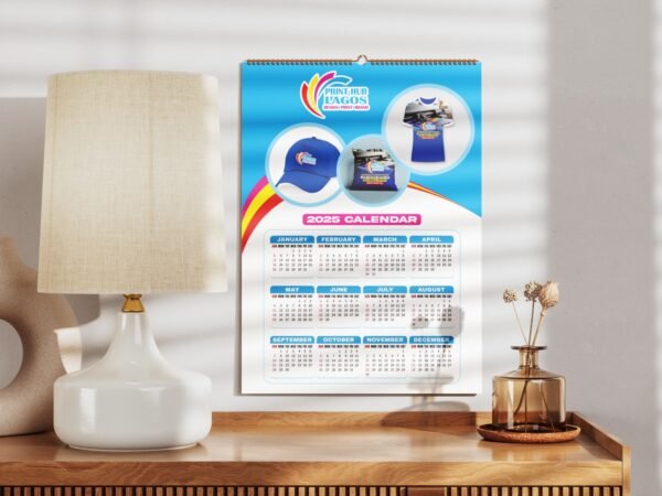 A3 Wall Calendar (7 Sheets)