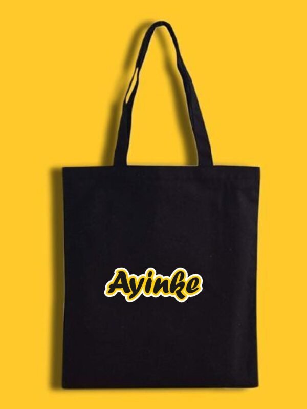 Black Tote Bags - Image 2