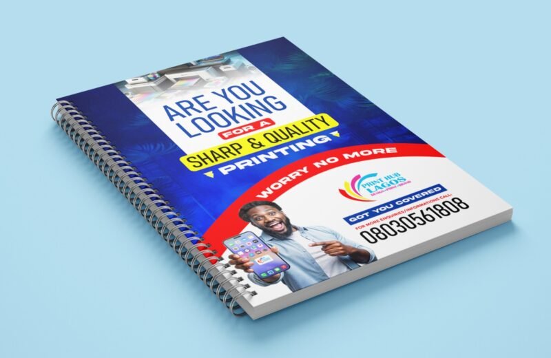 Affordable A5 Notepads & Jotters Printing in Lagos | Print Hub Lagos