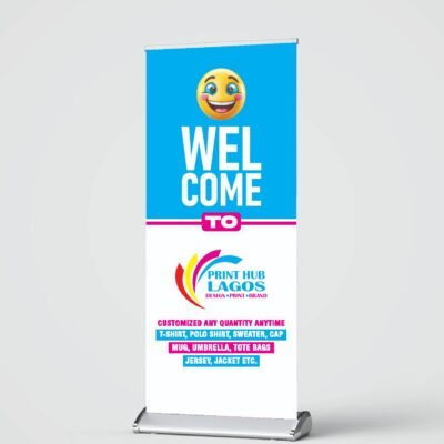 Affordable Roll-Up Banners (Big Base) Printing in Lagos
