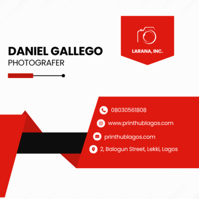 Square Business Card Printing (1-Sided) in Lagos | Print Hub Lagos