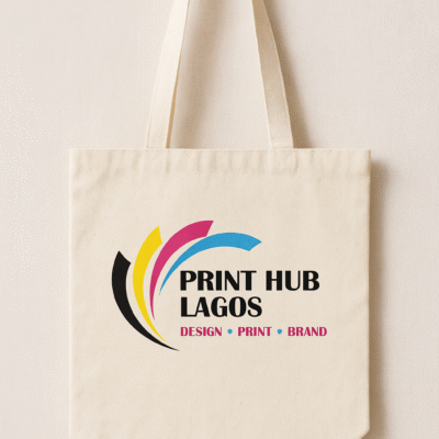 Custom Cream Tote Bag in Lagos – Perfect for Businesses & Events