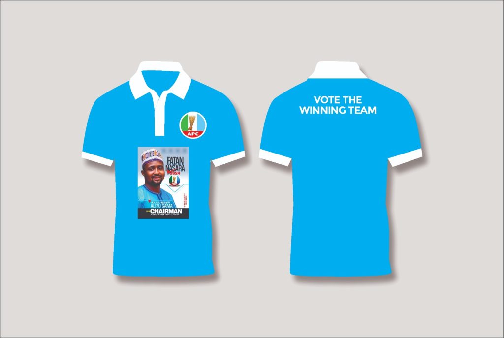 custom t shirt printing and promotional branding in lagos